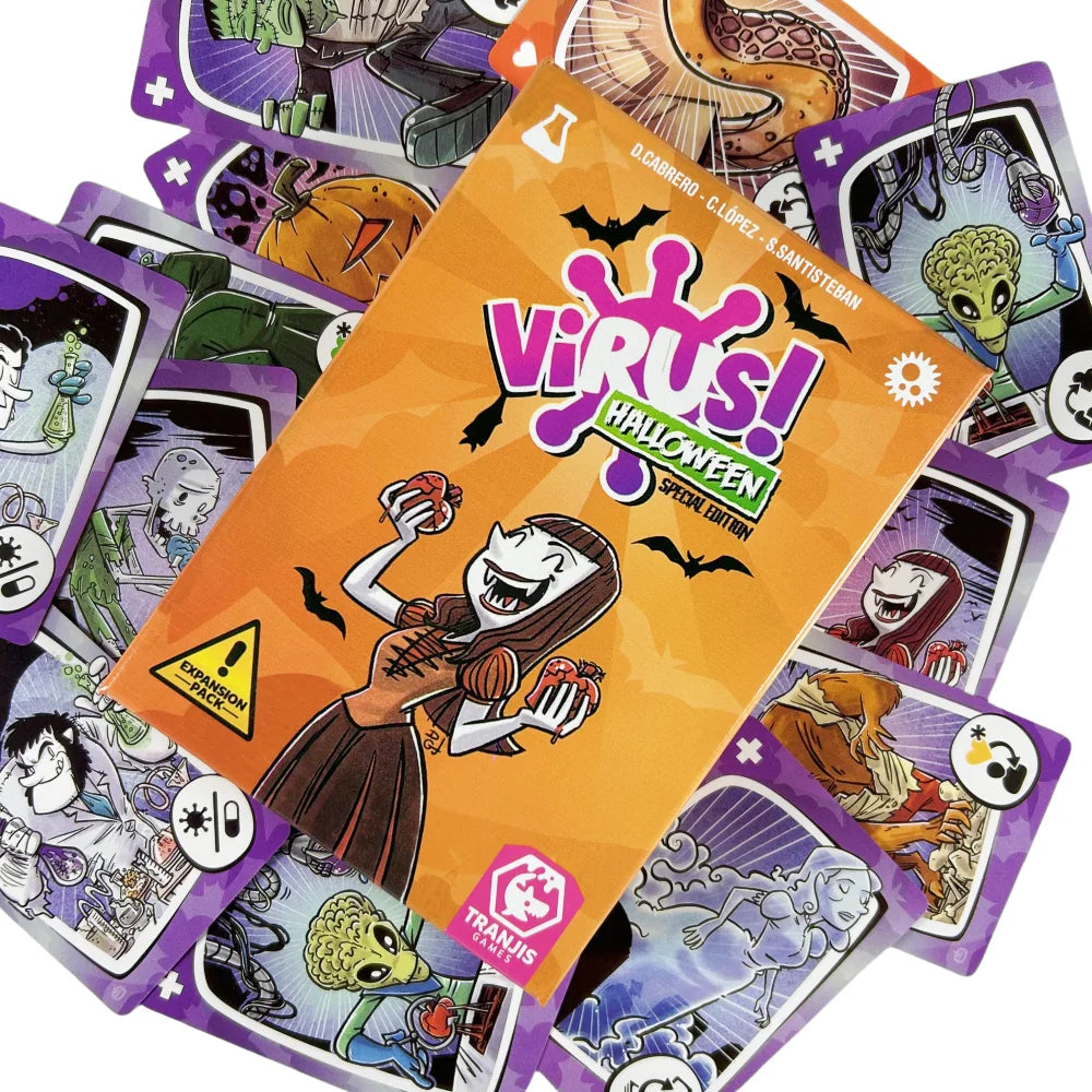 Virus 1 2 3 Board Game The Contagiously Fun Card Game