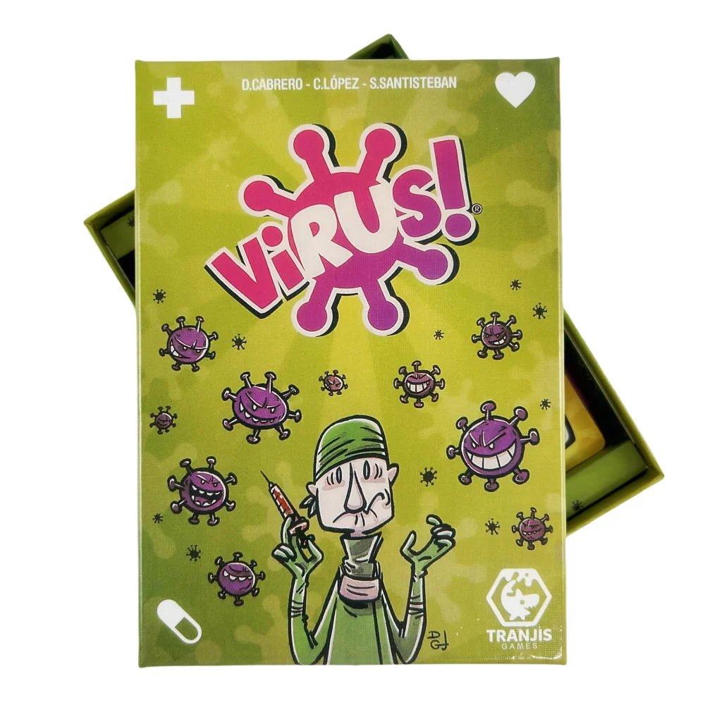 Virus 1 2 3 Board Game The Contagiously Fun Card Game