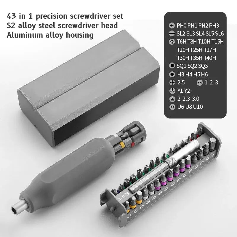 46 in 1 Precision Screwdriver Set Multifunctional Hand Repair Tool