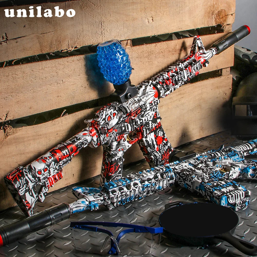 M416 Electric Blaster Gun Set, High Precision Shooting Toy