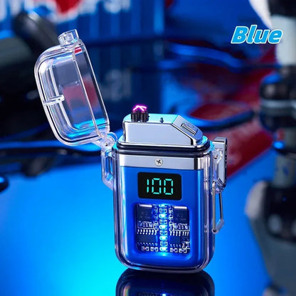 Waterproof Double Arc Pulse Electric Touch Sensing Lighter