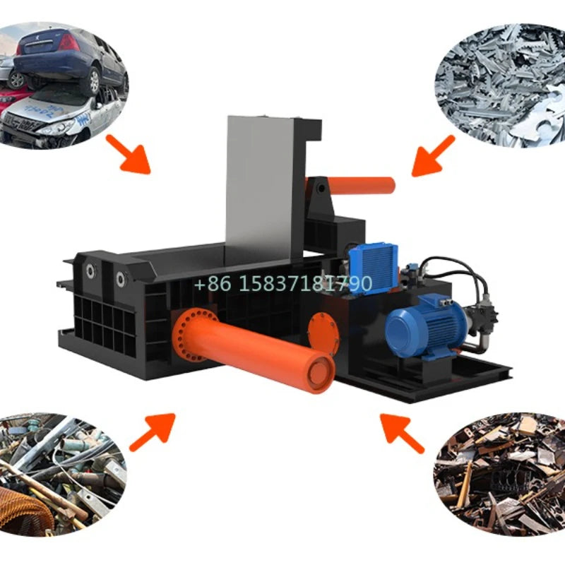 Hot Sale Hydraulic Baler Scrap Metal Packaging Machine Scrap Metal Packing Hydraulic Automatic Paper Metal Balers Machine Price