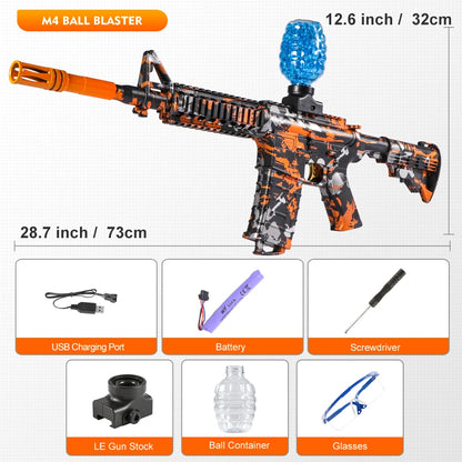 M416 Electric Blaster Gun Set, High Precision Shooting Toy
