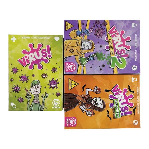 Virus 1 2 3 Board Game The Contagiously Fun Card Game