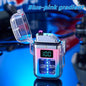 Waterproof Double Arc Pulse Electric Touch Sensing Lighter
