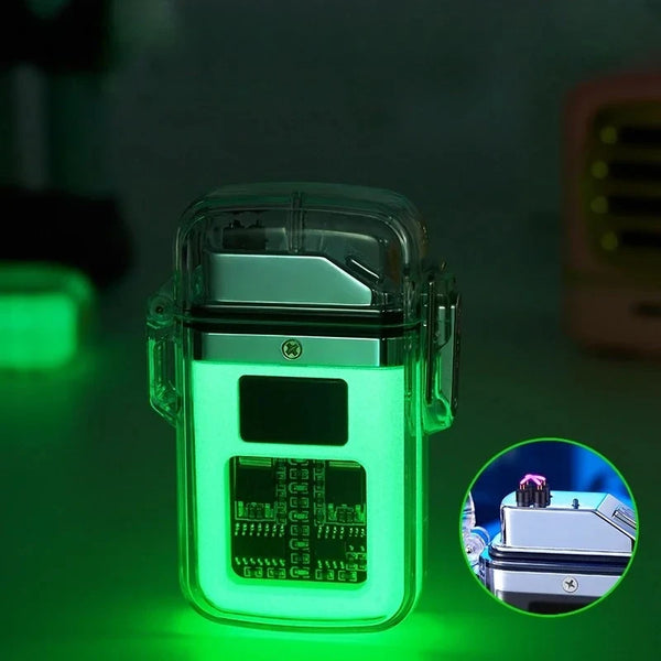 Waterproof Double Arc Pulse Electric Touch Sensing Lighter