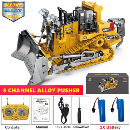 4WD Remote Control Excavator 4x4 Alloy Dump