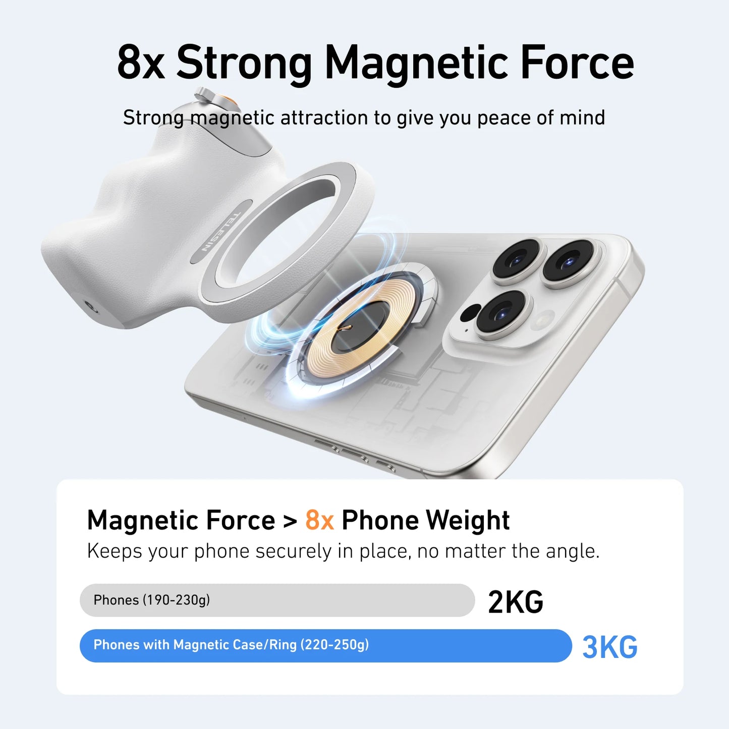 Phone Camera Shoot Hand Grip Magnetic