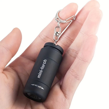 LED Micro Pocket Flashlight Portable USB