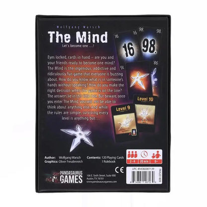 The Mind Card Game Puzzle Board Game