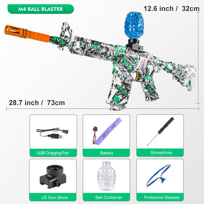 M416 Electric Blaster Gun Set, High Precision Shooting Toy