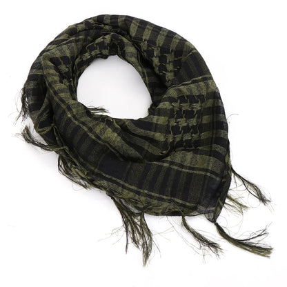 Kufia Hijab Scarf for Men and Women Arab Desert Headscarf
