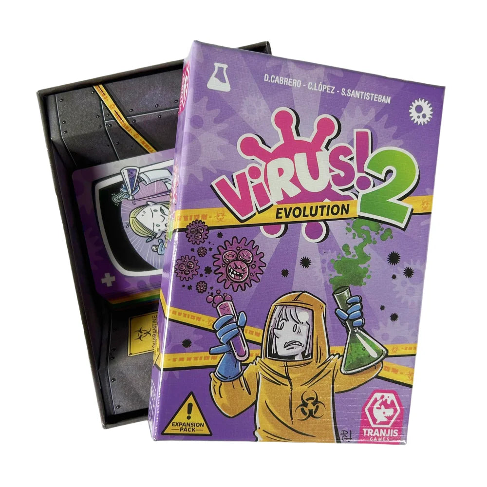 Virus 1 2 3 Board Game The Contagiously Fun Card Game