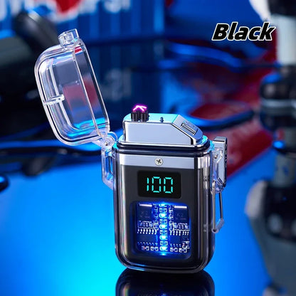 Waterproof Double Arc Pulse Electric Touch Sensing Lighter