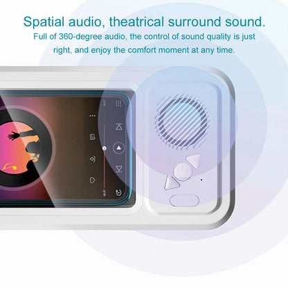 Waterproof Shower Phone Holder with Bluetooth Speaker