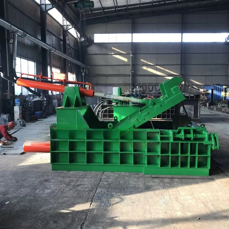 YG Metal Hydraulic Baler Aluminum Can Scrap Car Press Baler Scrap Metal Horizontal Baler
