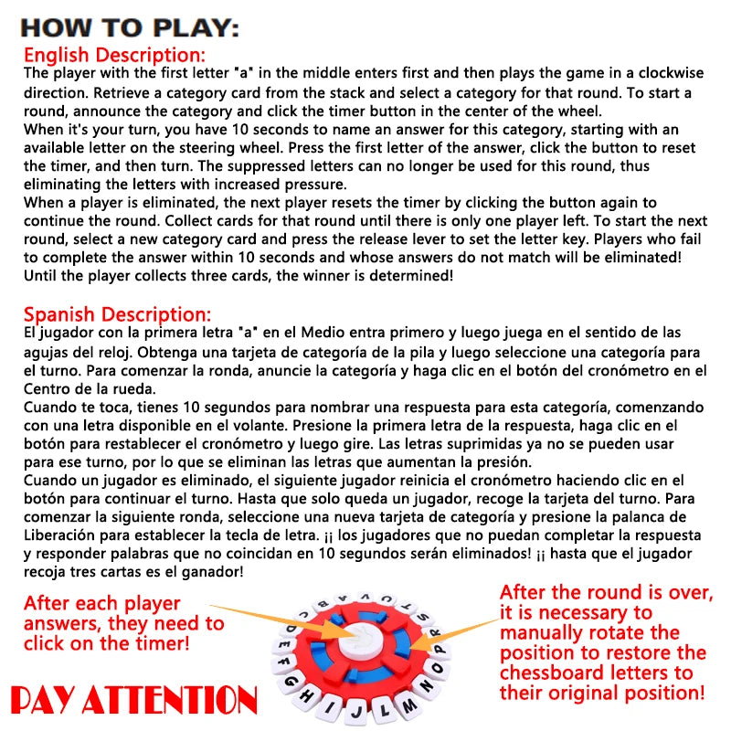Spanish Basta Game Fast-paced Family Gathering