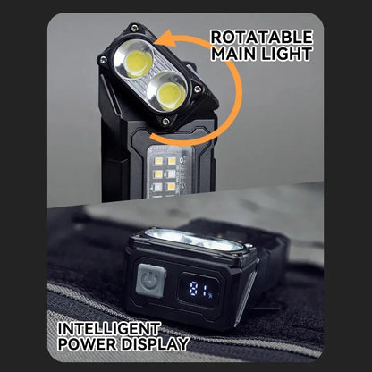 Tactical Portable Work Light EDC Tool Mini LED Outdoor Camping Hiking