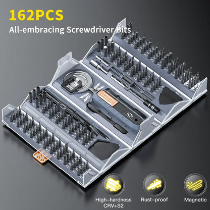 180 in 1 Precision Screwdriver Set Magnetic Drill Bits
