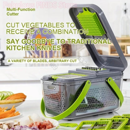 22 In1 Kitchen Vegetable Chopper Multifunctional