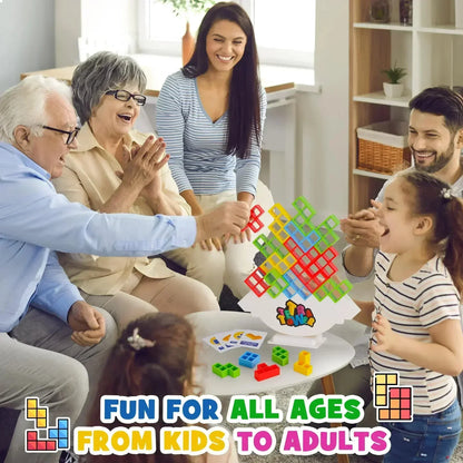 Puzzles Tetra Tower Fun Balance Board Game
