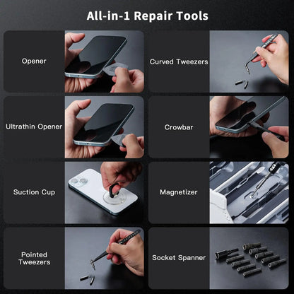 180 in 1 Precision Screwdriver Set Magnetic Drill Bits