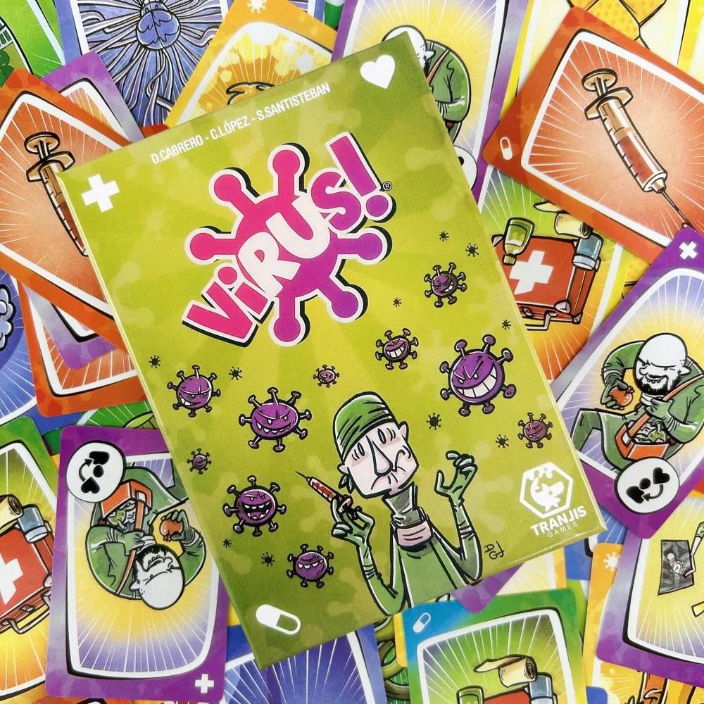 Virus 1 2 3 Board Game The Contagiously Fun Card Game