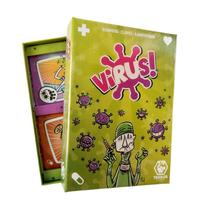 Virus 1 2 3 Board Game The Contagiously Fun Card Game